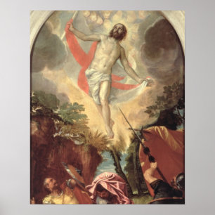 Die Auferstehung Christi (Öl auf Leinwand) Poster