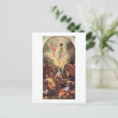 Die Auferstehung Christi (Öl auf Leinwand) Postkarte (Stehend Vorderseite)