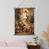 Die Auferstehung Christi, schöne Kunstmalerei Wandteppich Mit Holzrahmen (Schlafzimmer)