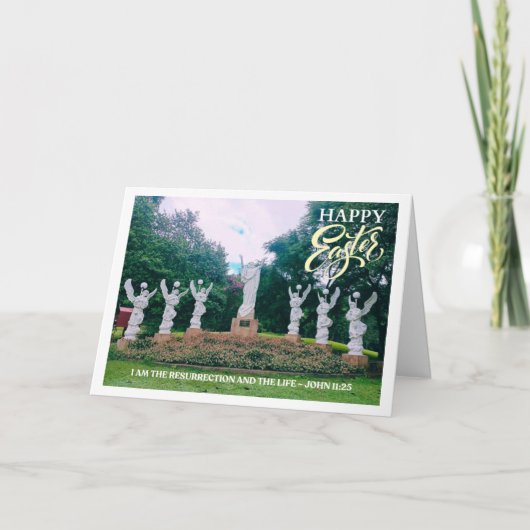 Die Auferstehung der Ostergruß Feiertagskarte (Vorderseite)