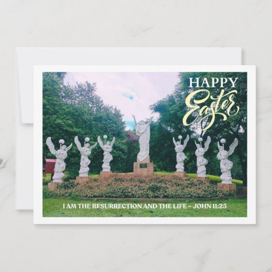 Die Auferstehung der Ostergruß Feiertagskarte (Vorderseite)