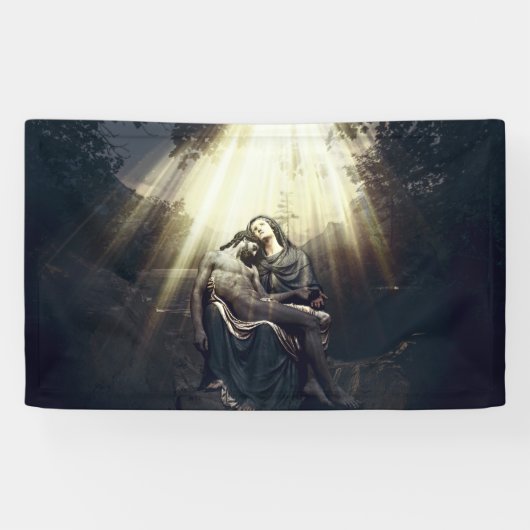 Die Auferstehung des Jesus Christus Banner (Horizontal)