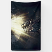 Die Auferstehung des Jesus Christus Banner (Vertikal)