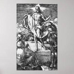 Die Auferstehung durch Albrecht Durer Poster