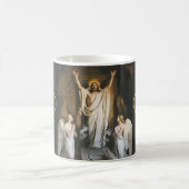 Die Auferstehung durch Carl Bloch, religiöse Kunst Kaffeetasse (Mittel)