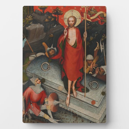 Die Auferstehung Fotoplatte (Vorderseite)