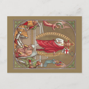 Die Auferstehung Jesu Christi Feiertagspostkarte
