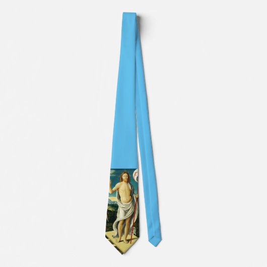 Die Auferstehung Jesu durch Girolamo da Santacroc Krawatte (Vorderseite)