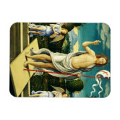 Die Auferstehung Jesu durch Girolamo da Santacroc Magnet (Horizontal)