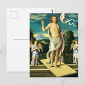 Die Auferstehung Jesu durch Girolamo da Santacroc Postkarte (Vorne/Hinten)