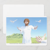 Die Auferstehung Jesu Einladung (Vorne/Hinten)