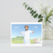 Die Auferstehung Jesu Postkarte (Stehend Vorderseite)