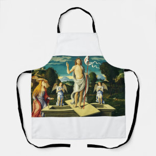 Die Auferstehung Jesu von Girolamo da Santacroc Schürze