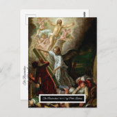 Die Auferstehung Jesus Postkarte (Vorne/Hinten)