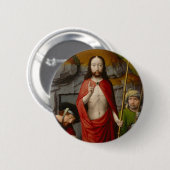 Die Auferstehung, mit den Pilgern von Emmaus Button (Vorne & Hinten)
