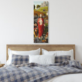 Die Auferstehung, mit den Pilgern von Emmaus Leinwanddruck (Insitu (Schlafzimmer))