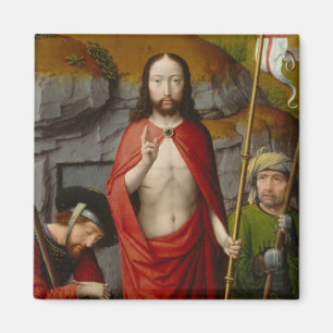 Die Auferstehung, mit den Pilgern von Emmaus Magnet