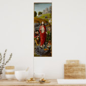 Die Auferstehung, mit den Pilgern von Emmaus Poster (Küche)