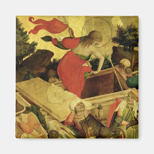 Die Auferstehung, Panel vom St. Thomas Altar Magnet (Vorne)