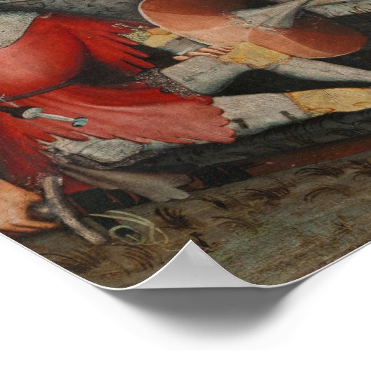 Die Auferstehung Poster (Ecke)