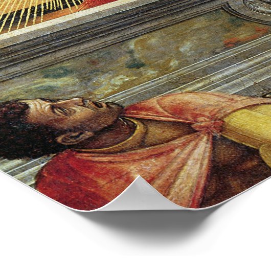 Die Auferstehung Poster (Ecke)