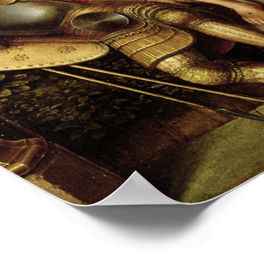 Die Auferstehung Poster (Ecke)