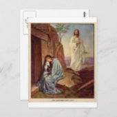 Die Auferstehung Postkarte (Vorne/Hinten)