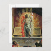 Die Auferstehung Postkarte (Vorne/Hinten)