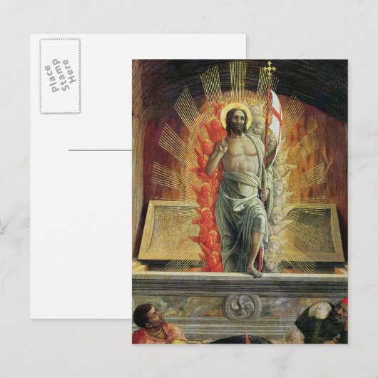 Die Auferstehung Postkarte (Vorne/Hinten)