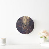 Die Auferstehung Runde Wanduhr (Zuhause)