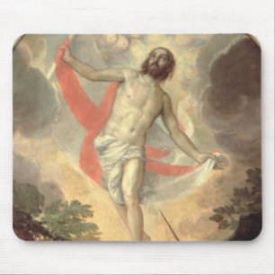 Die Auferstehung von Christus (Öl auf Leinwand) Mousepad
