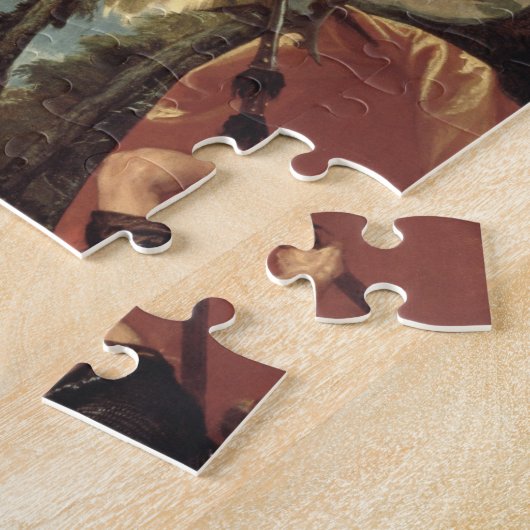 Die Auferstehung von Christus (Öl auf Leinwand) Puzzle (Seite)