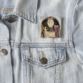 Die Auferstehung von Christus und von frommen Button (Beispiel)