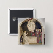 Die Auferstehung von Christus und von frommen Button (Vorne & Hinten)