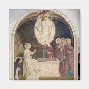 Die Auferstehung von Christus und von frommen Magnet