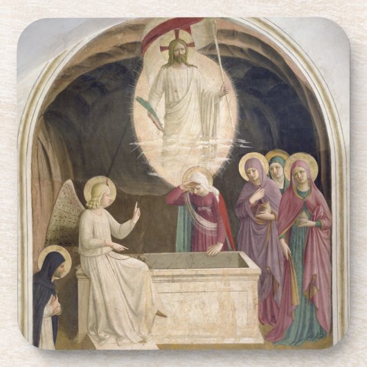 Die Auferstehung von Christus und von frommen Untersetzer (Vorderseite)