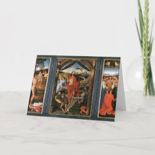 Die Auferstehung von Hans Memling Karte