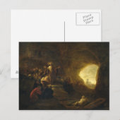 Die Auferstehung von Lazarus 2 Postkarte (Vorne/Hinten)