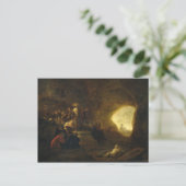 Die Auferstehung von Lazarus 2 Postkarte (Stehend Vorderseite)