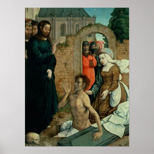 Die Auferstehung von Lazarus Poster (Vorne)