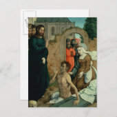 Die Auferstehung von Lazarus Postkarte (Vorne/Hinten)