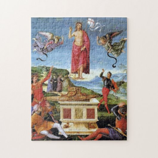 Die Auferstehung von Raphael Puzzle (Vertikal)
