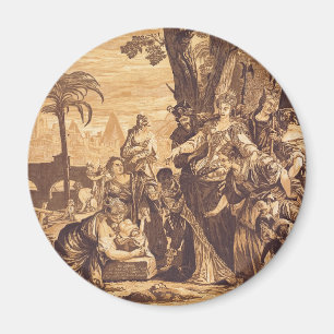 Die Auffindung des Moses aus dem Buch Exodus Magnet