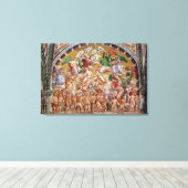 Die Aufforderung der Auserwählten an den Himmel Leinwanddruck (Insitu (Holzboden))