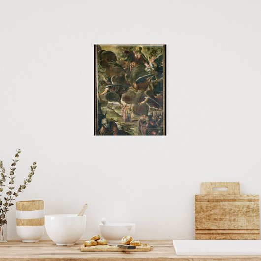 Die Aufführung Christi (Fresko) Poster (Küche)