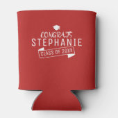 Die Aufgabe ist die einfache rote Graduierungshüls Dosenkühler (Rückseite)