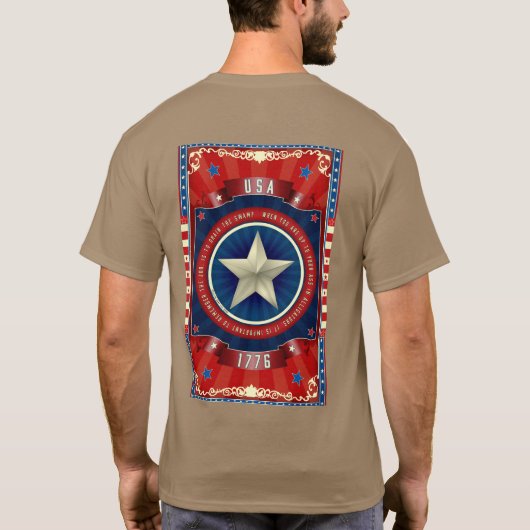 Die Aufgabe ist es, den Sumpf-T - Shirt zu entzieh (Rückseite)