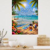 Die aufgeweichte Welt Poster (Küche)
