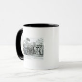 Die Aufhebung oder der Trauerzug Tasse (Vorderseite Links)