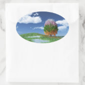 Die Aufkleber für die Jahreszeit (Tasche)